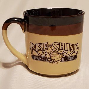 Hardee’s 1986  Rise and Shine Homemade Biscuits Coffee Mug